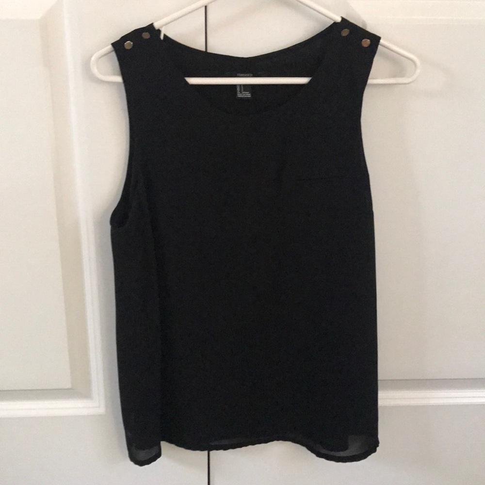 Black dress shirt